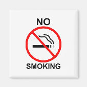 Aimant Pas de tabac (Devant)