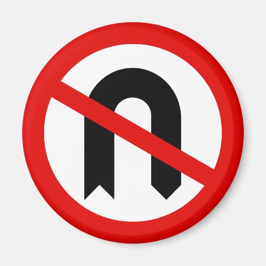 Aimant Pas de tour U (Devant)