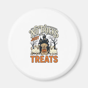 Aimant Pas de tours juste des friandises Halloween Chien 