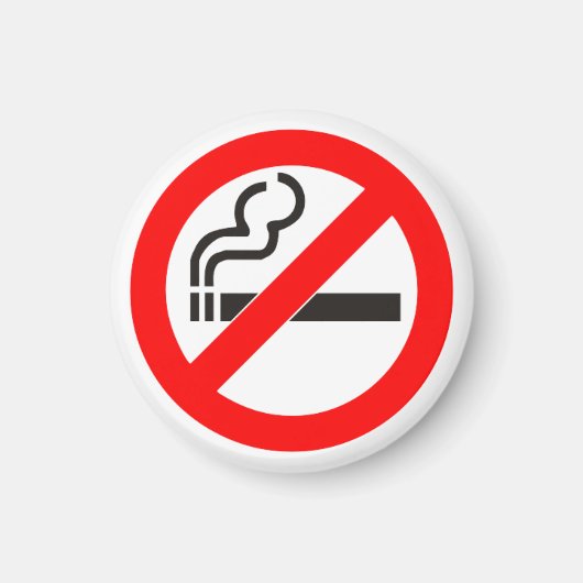 Aimant Pas de zone fumeurs (Devant)