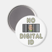 Aimant Pas d'ID numérique (Recto/Verso)