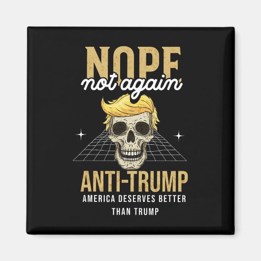Aimant Pas encore Anti-Trump 2024 (Devant)
