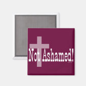 Aimant Pas Honte ! Romains 1:16 (avec Croix) (Recto/Verso)