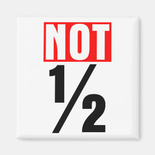 Aimant Pas la moitié