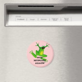 Aimant "Pas lundi encore Grenouille" (In Situ (Lave-vaisselle))