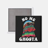 Aimant Pas Me Ghosta Drôle de Fantôme Mexicain d'Hallowee (Recto/Verso)