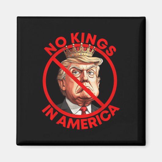 Aimant Pas mon président anti-Trump (Devant)