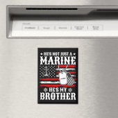 Aimant Pas seulement un marin, c'est mon frère patriote d (In Situ (Lave-vaisselle))