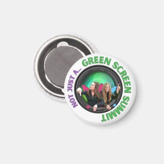 Aimant (pas seulement un) Sommet sur l'écran vert (Recto/Verso)