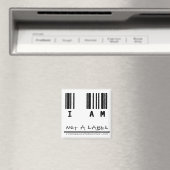 Aimant - Pas un Étiquette (In Situ (Lave-vaisselle))