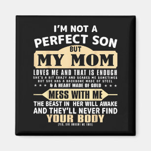 Aimant Pas un fils parfait mais maman aime les hommes de