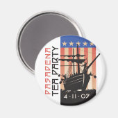 Aimant Pasadena Tea Party (Recto/Verso)