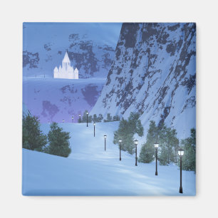 Aimant Passage de l'aimant léger