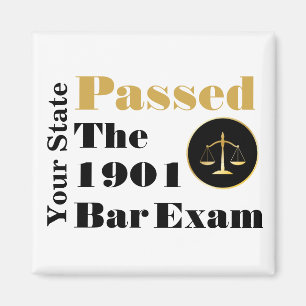 Aimant Passé l'examen à la barre (Personnaliser, état