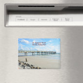 Aimant Passerelle de pêche St Augustine Beach (In Situ (Lave-vaisselle))