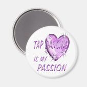 AIMANT PASSION DE DANSE DE TAP (Recto/Verso)