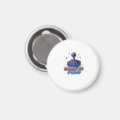 Aimant Passion du jeu (Recto/Verso)