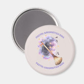 Aimant Pastel Broomstick (Recto/Verso)