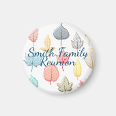 Aimant Pastel Feuilles (Devant)