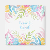 Aimant Pastel Foliage Croyez-Vous ! (Devant)