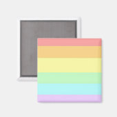 Aimant Pastel Gay LGBT Pride Mois Drapeau   (Recto/Verso)