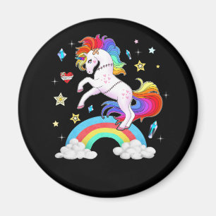 Aimant Pastel Goth Unicorne Déplaisante Wiccan Kawaii Men
