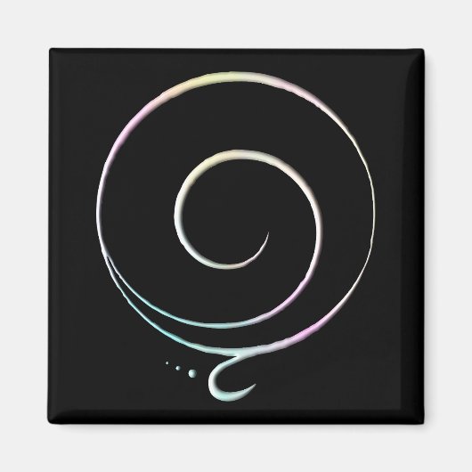 Aimant Pastel Gratitude  (Devant)