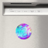 Aimant Pastel Neon Arc-en-ciel Art dégradé (In Situ (Lave-vaisselle))