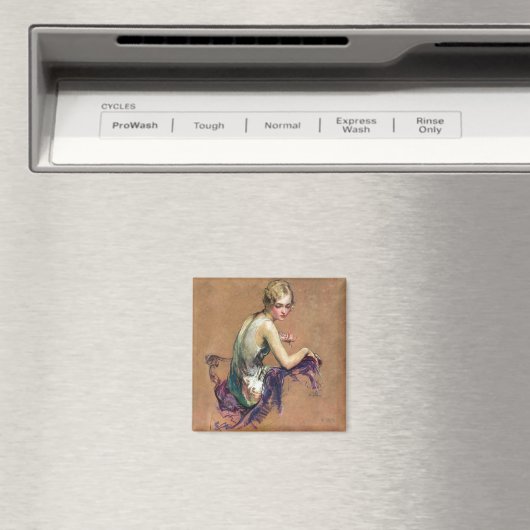 Aimant Pastel Portrait (In Situ (Lave-vaisselle))