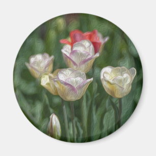 Aimant Pastel Tulips