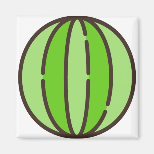 Aimant pastèque (Devant)