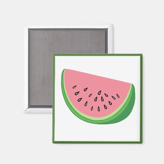 Aimant Pastèque (Recto/Verso)