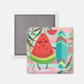Aimant Pastèque (Recto/Verso)