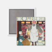 Aimant Pat-a-cake, pat-a-cake, l'homme de Baker (Recto/Verso)