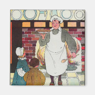 Aimant Pat-a-cake, pat-a-cake, l'homme de Baker