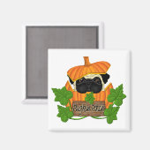 Aimant Patch Citrouille carlin (Recto/Verso)