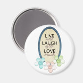 Aimant Patch d'amour de rire en direct (Recto/Verso)