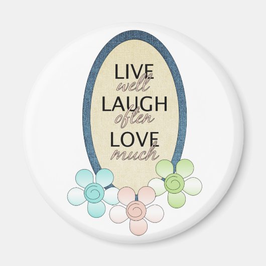 Aimant Patch d'amour de rire en direct (Devant)