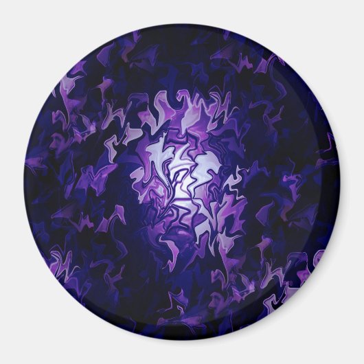 Aimant Patch de chou pourpre... (Devant)