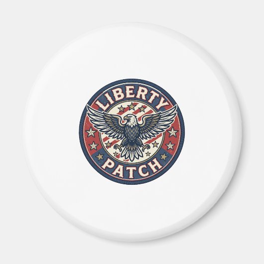 Aimant Patch de liberté patriotique Broderie (Devant)