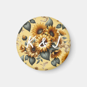 Aimant Patch de tournesol