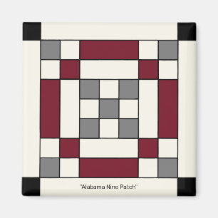 Aimant Patch Neuf Alabama