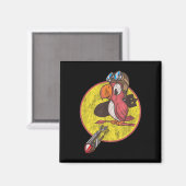 Aimant Patch Pilote De Combat De La Seconde Guerre Mondia (Recto/Verso)