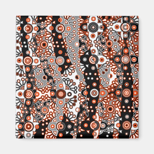Aimant patchwork (Devant)