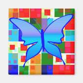 Aimant Patchwork De Couleur (Devant)
