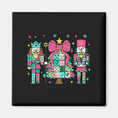 Aimant Patchwork Nutcracker Arbre de Noël Nk Nk Nutcracke (Devant)