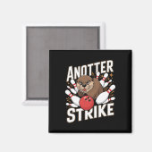 Aimant Pâte à bascule drôle - Anotter Strike Otter (Recto/Verso)
