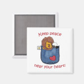 Aimant Pâtes de poche Lion et Lamb (Recto/Verso)