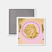 Aimant Pâtes Linguine (Recto/Verso)