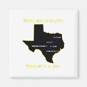 Aimant Path Of Solar Eclipse 2024 Interactive Map Texas E (Devant)